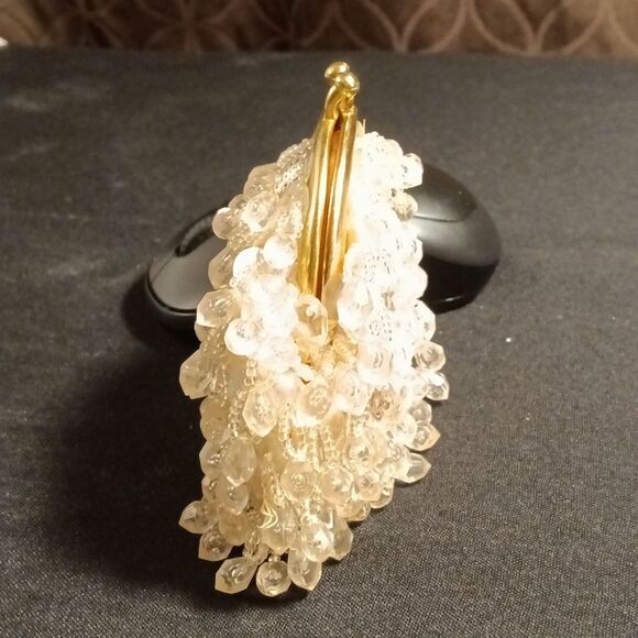 Vintage Delill Hand Beaded Seed beads and Crystals Women's Coin Purse - Picture 7 of 7